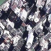 Balneario Camboriu: vue par satellite (google earth)